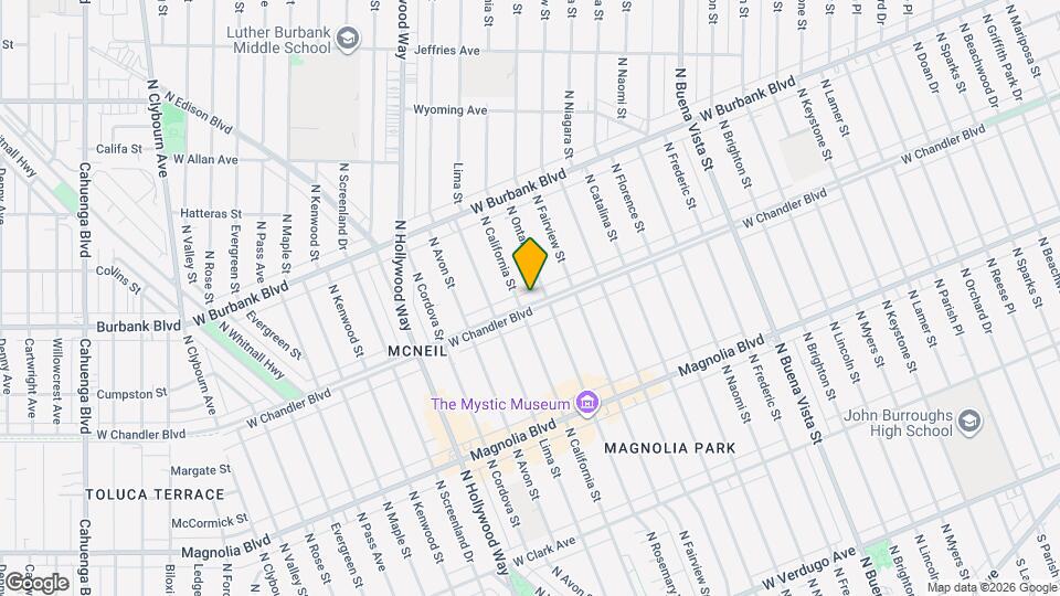 3215 W Chandler Blvd, Unit Garage Map and Location Details