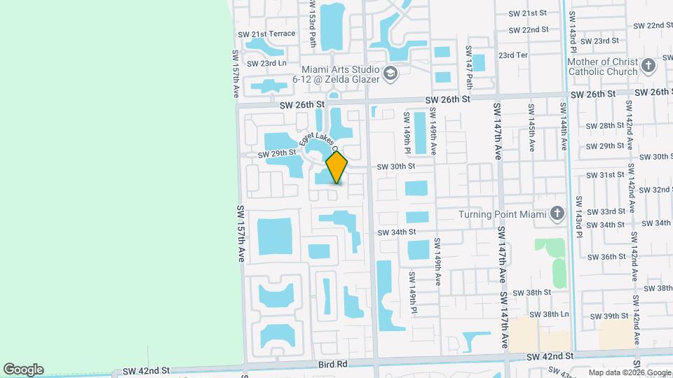 15313 SW 31st Ter Map and Location Details