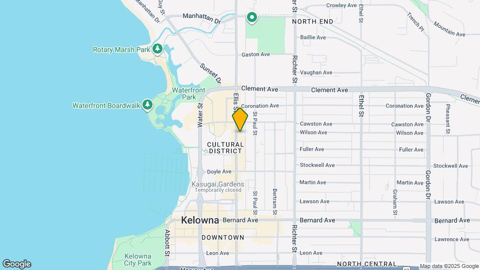 1329-1329 Ellis St Map and Location Details