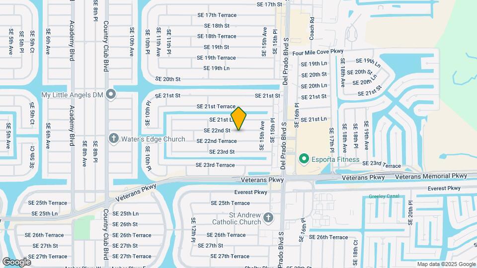 1418 SE 22nd St Map and Location Details