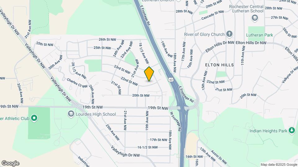 1877 22nd St NW Map and Location Details
