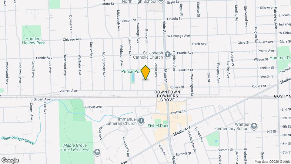 4931 Saratoga Ave Map and Location Details