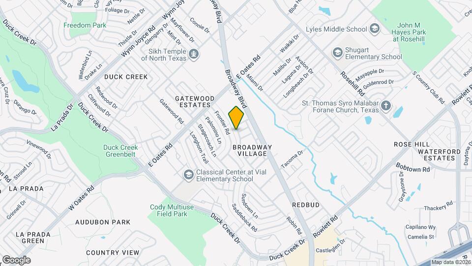 4913 Burlingame Dr Map and Location Details