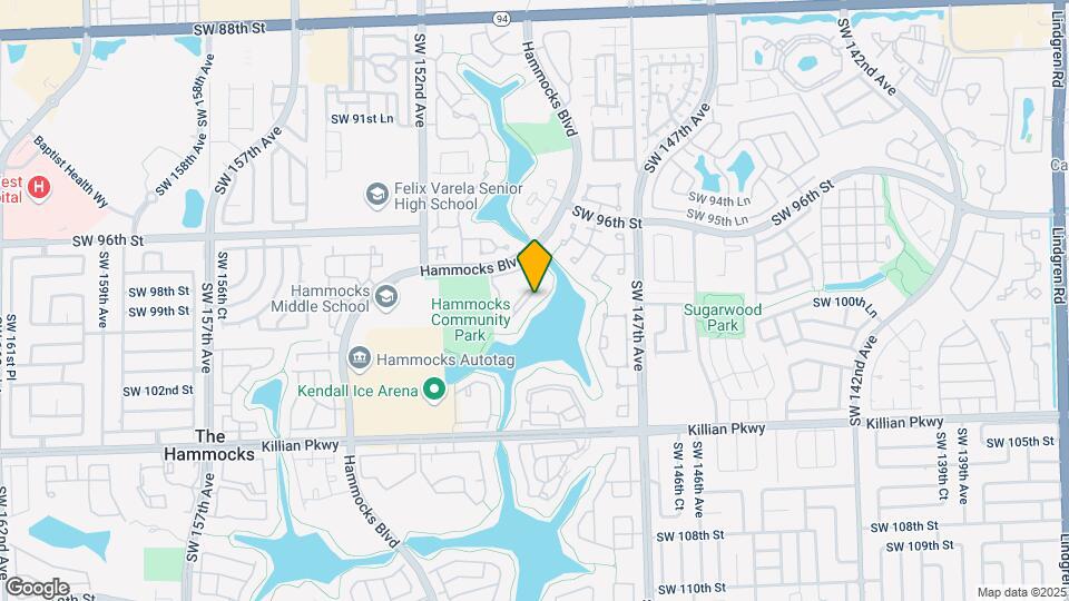 9719 Hammocks Blvd Map and Location Details