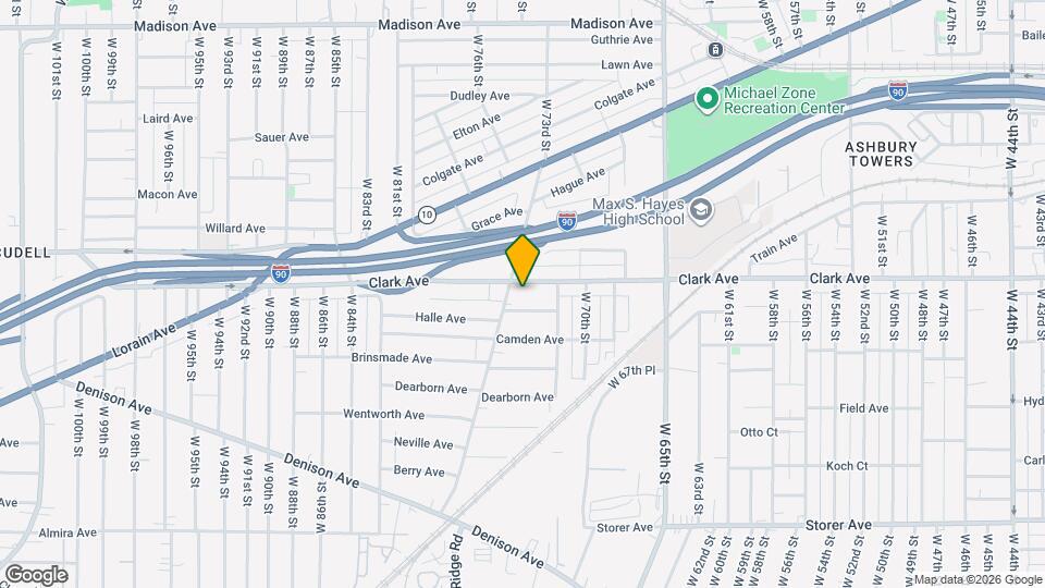 7221 Clark Ave Map and Location Details