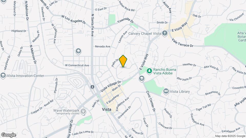 326 Hillside Terrace Map and Location Details