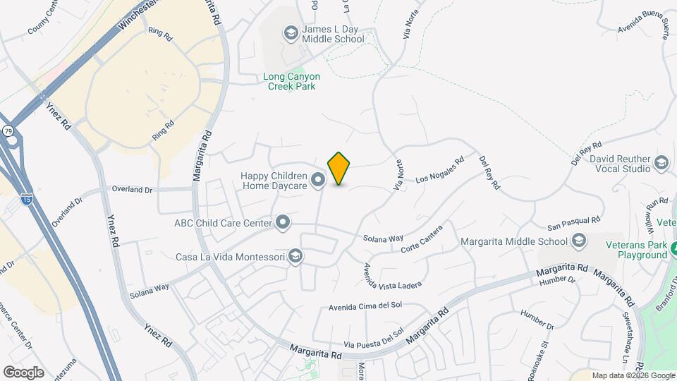 29620 Monte Verde Rd Mapa y Detalles de la Ubicación