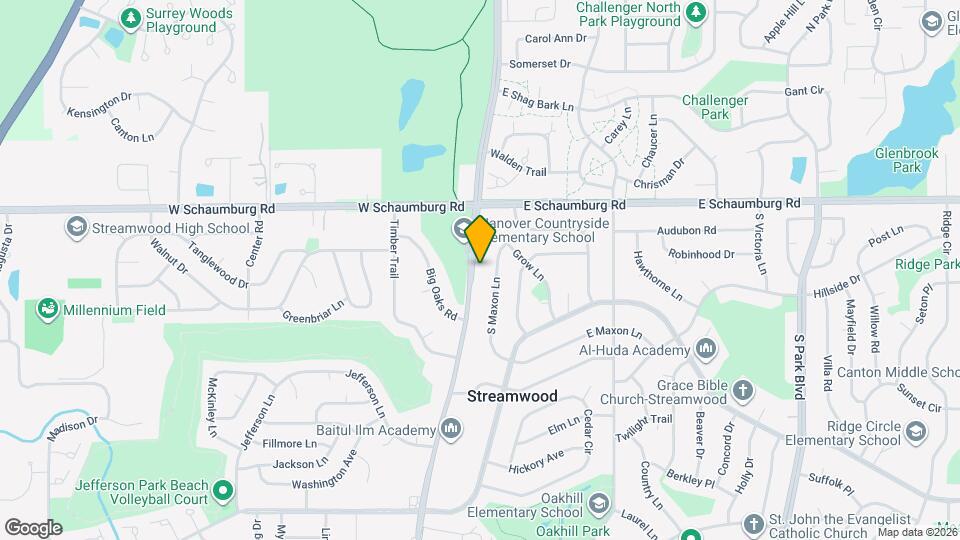 17 S Bartlett Rd Map and Location Details