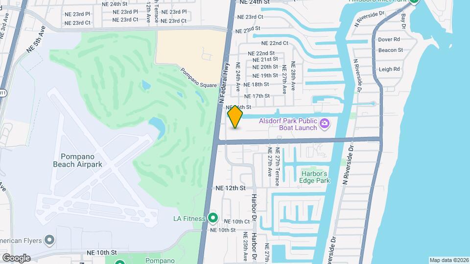 2447 NE 14th St Map and Location Details