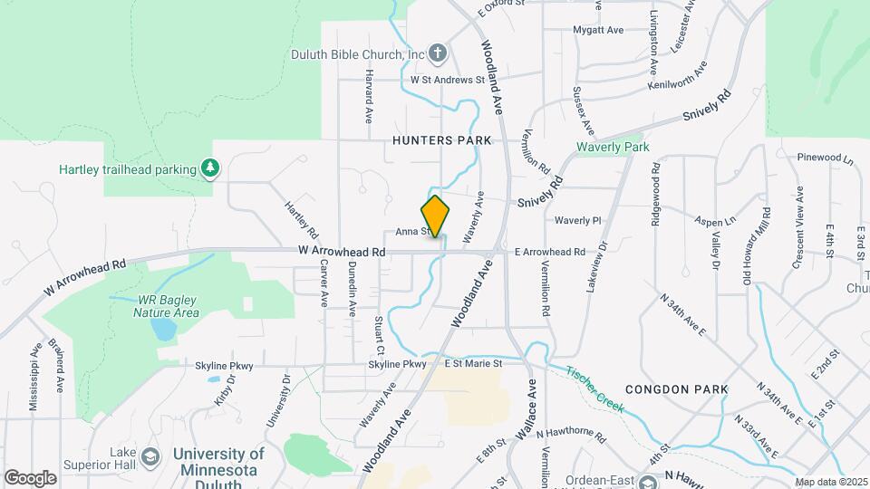 101 W Arrowhead Rd Map and Location Details