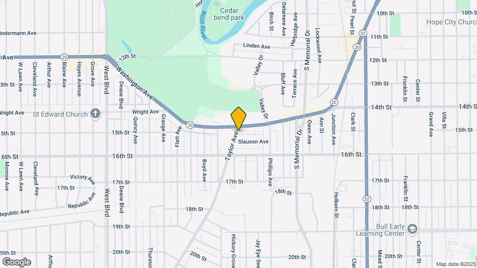 1515 Taylor Ave Map and Location Details