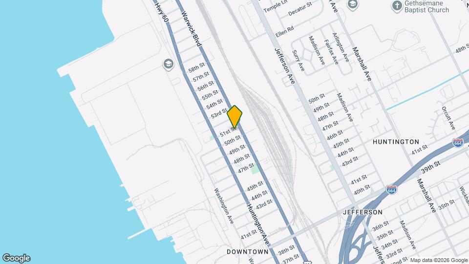 338 51st St Map and Location Details