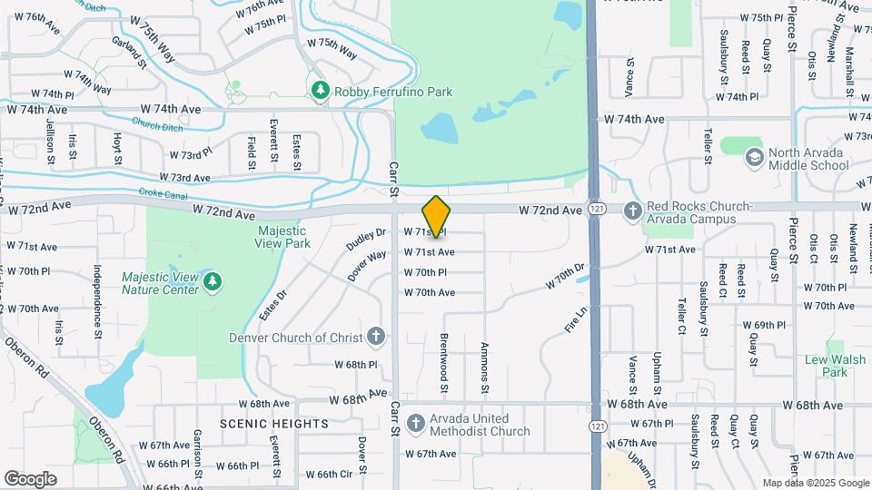 8275 W 71st Ave Map and Location Details