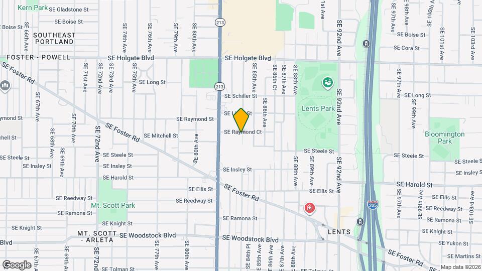 5109 SE 84th Ave Map and Location Details
