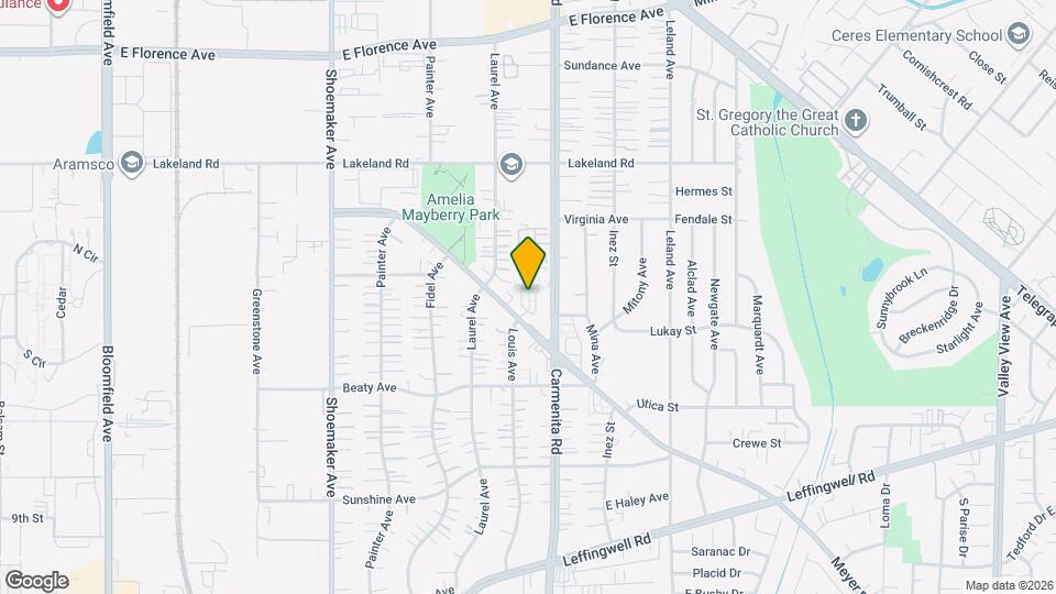 13321 Meyer Rd Map and Location Details