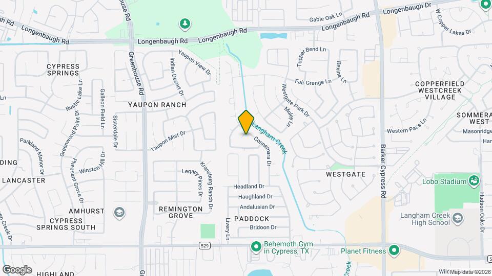 18611 White Ash Ln Map and Location Details