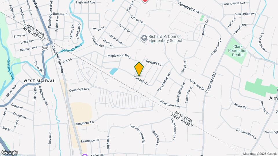 58 Parkside Dr Map and Location Details