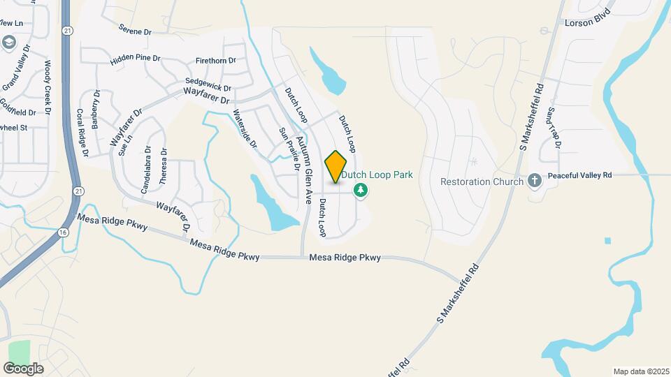 7592 Bonterra Ln Map and Location Details