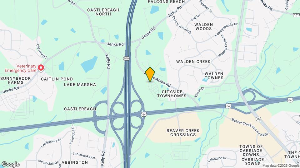 8002 Reedybrook Crossing Map and Location Details