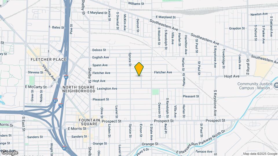 1544 Hoyt Ave Map and Location Details