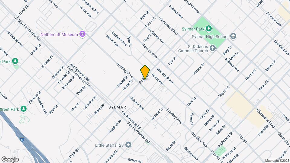 14802 Polk St Map and Location Details