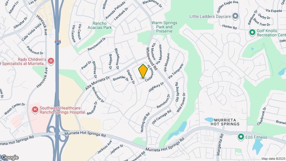 25567 Woodside Cir Map and Location Details