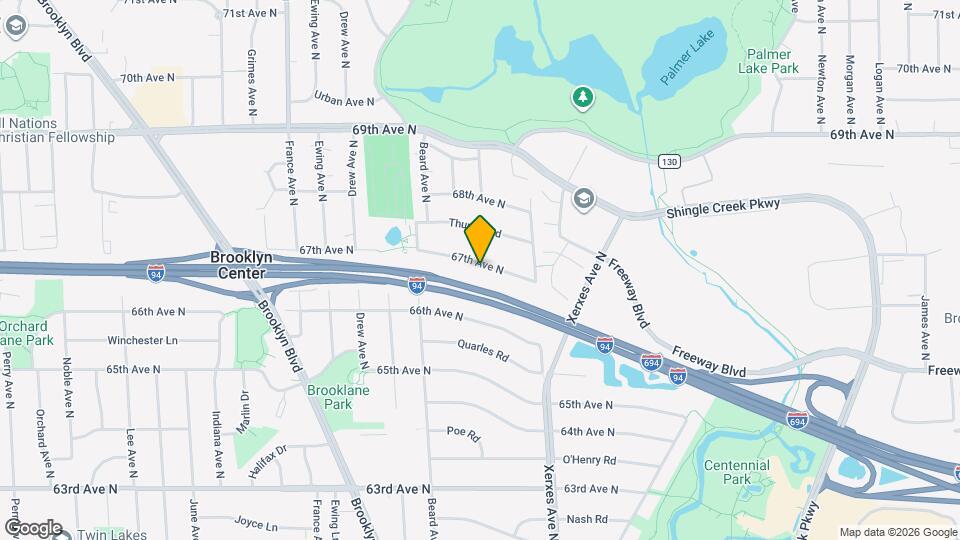 3119 67th Ave N Map and Location Details