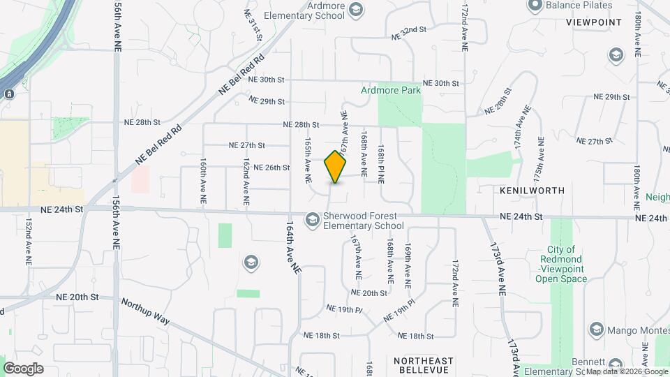 2520 166th Ave NE Map and Location Details