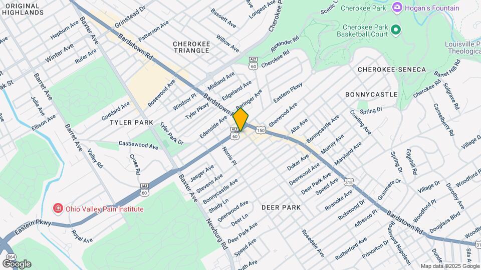 1832 Eastern Pkwy Mapa y Detalles de la Ubicación