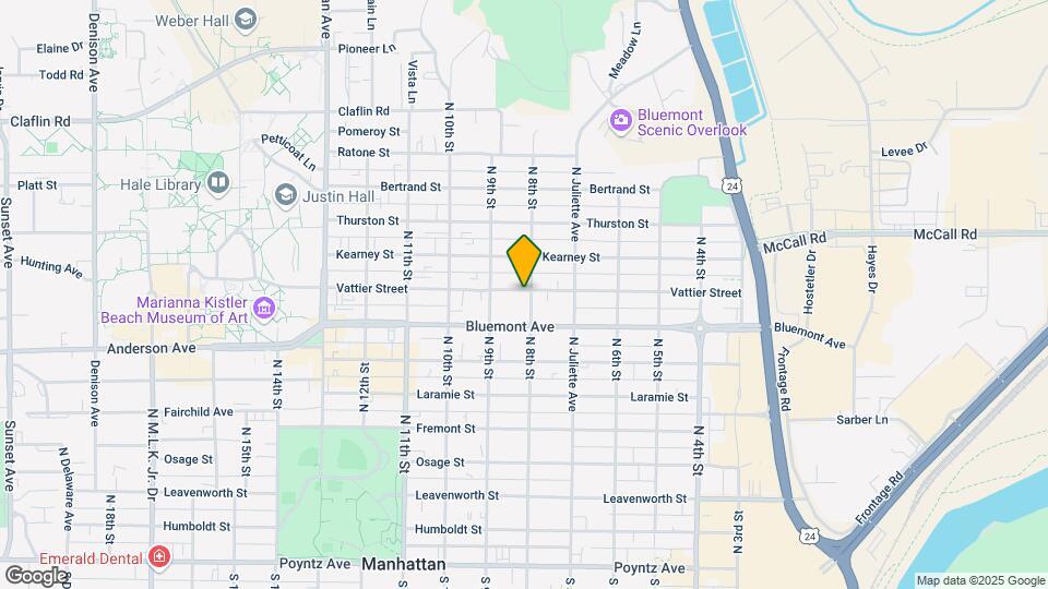823 N 8th St Mapa y Detalles de la Ubicación