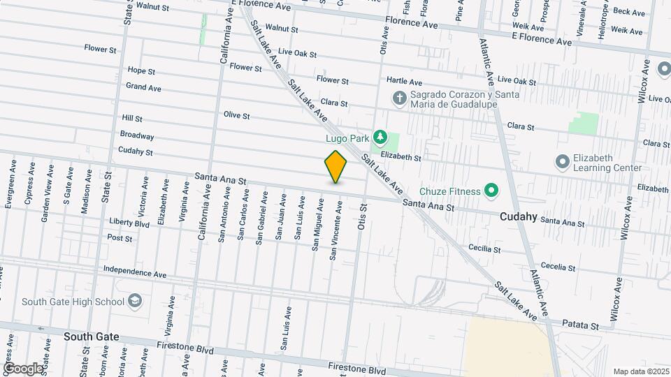 4071 Santa Ana St Mapa y Detalles de la Ubicación