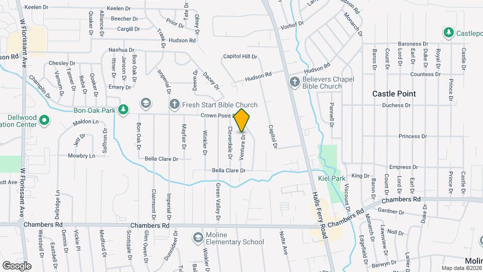 10161 Ventura Dr Map and Location Details