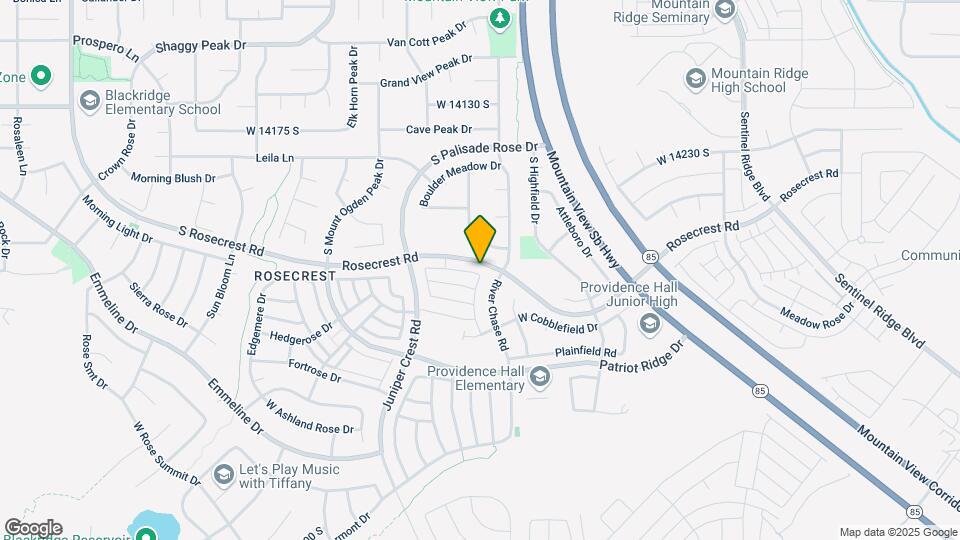 4884 W Yellow Topaz Dr Map and Location Details