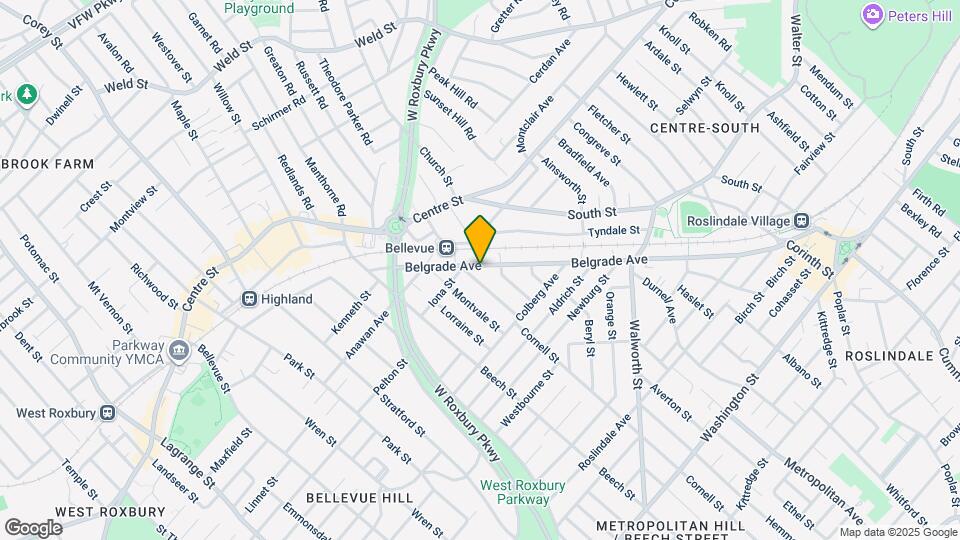 308 Belgrade Ave, Unit 303 Map and Location Details