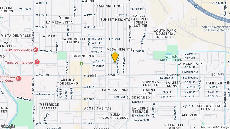 255 E 23rd St Map and Location Details