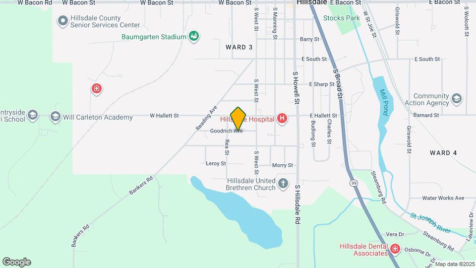 24 Goodrich Ave Mapa y Detalles de la Ubicación