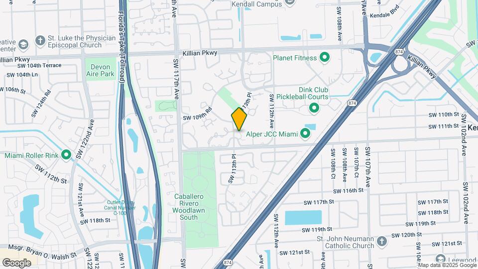11041 SW 113th Pl Map and Location Details