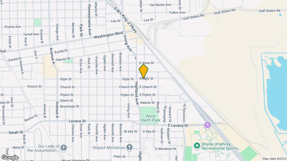 160 E Elgie St Map and Location Details