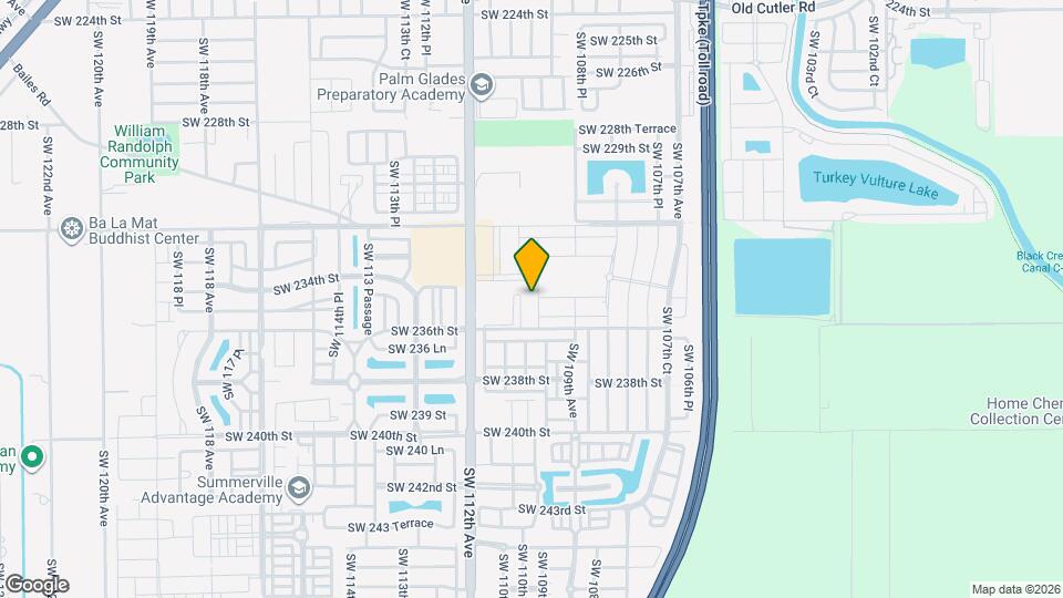 23424 SW 110th Ave Map and Location Details