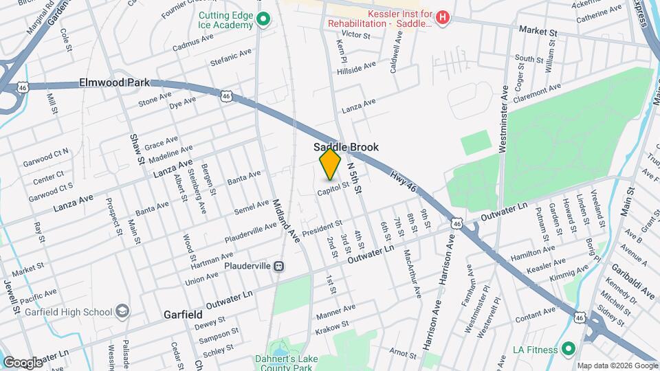 351 Capitol St Map and Location Details