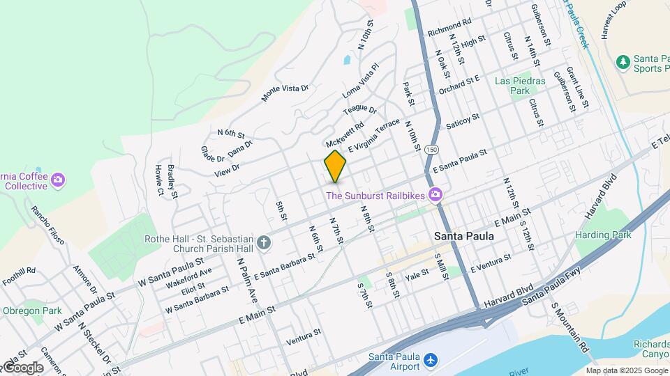 330 Walnut St Mapa y Detalles de la Ubicación