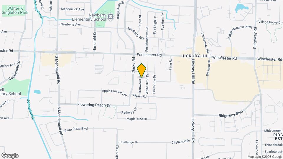 3712 Ironwood Dr Map and Location Details