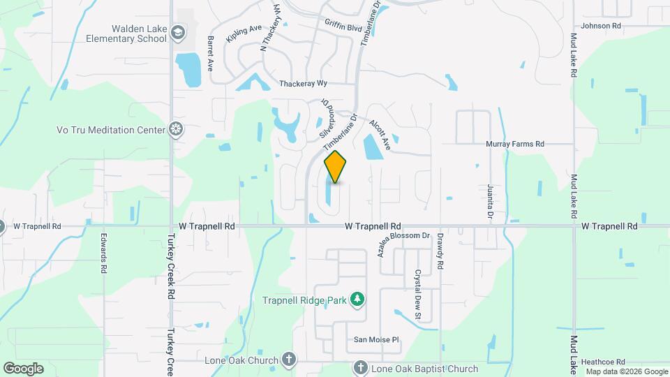 3415 Silver Meadow Way Map and Location Details