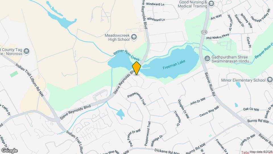 4585 Freeman Lake Ct Map and Location Details