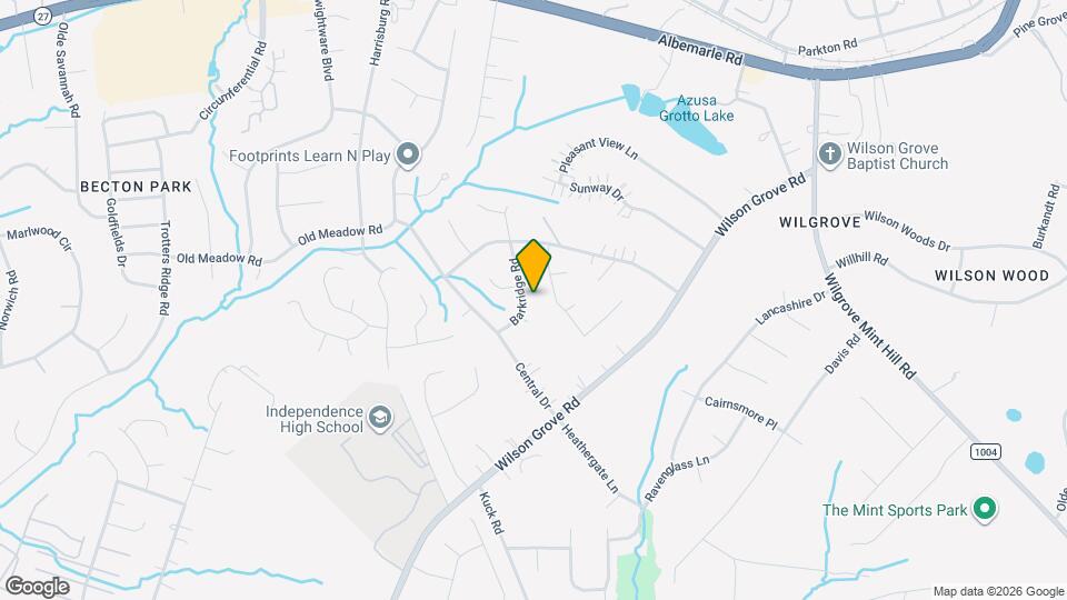 9607 Barkridge Rd Map and Location Details