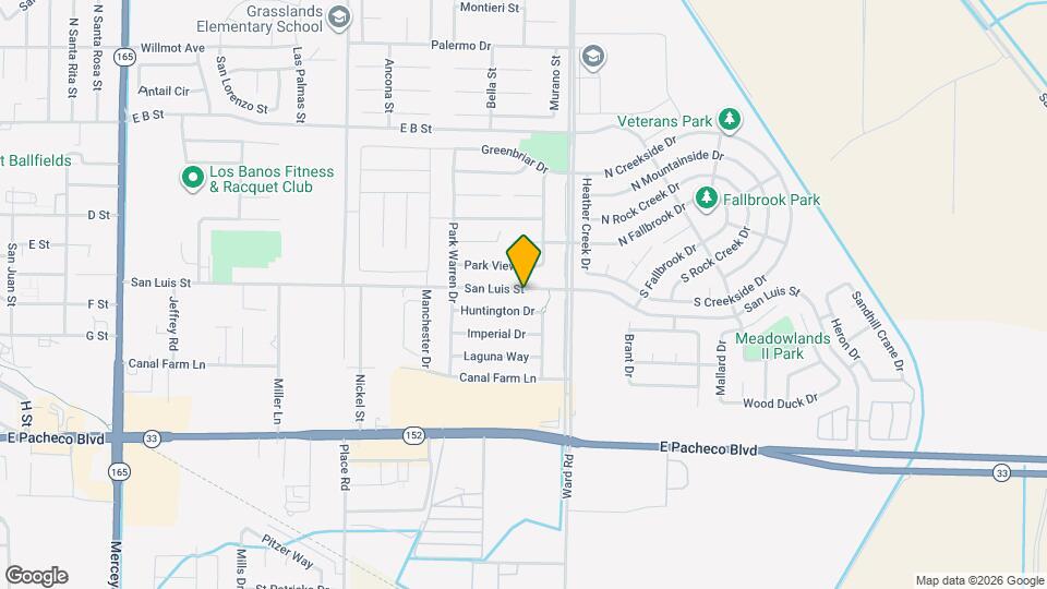 2223 San Luis St Map and Location Details