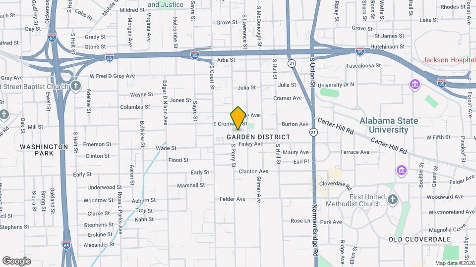 1131 S Perry St Map and Location Details