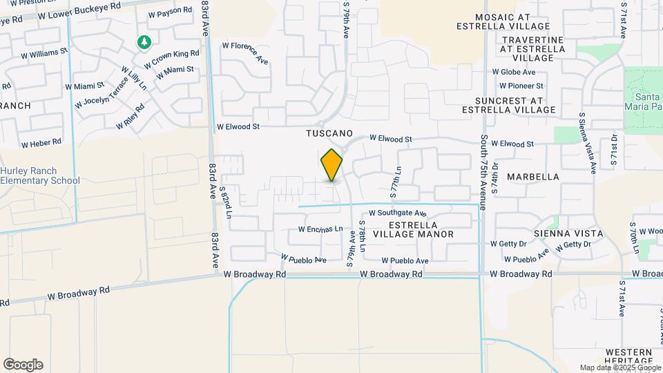 3904 S 79th Dr Map and Location Details