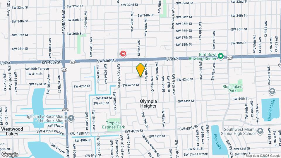 700 SW 41st Terrace Map and Location Details