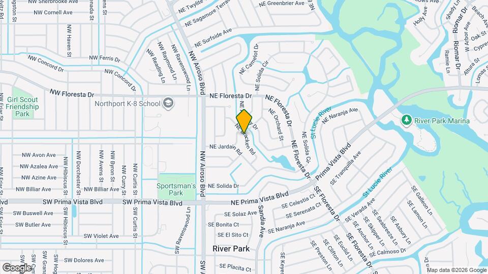 160 NE Bracken Rd Map and Location Details